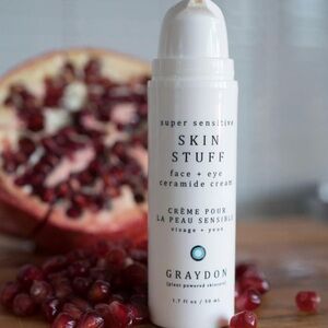 NWOT Graydon face +eye ceramide cream, vegan, leaping bunny
